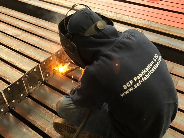 UK Fabrication Specialists Manufacturing Steel Frame 